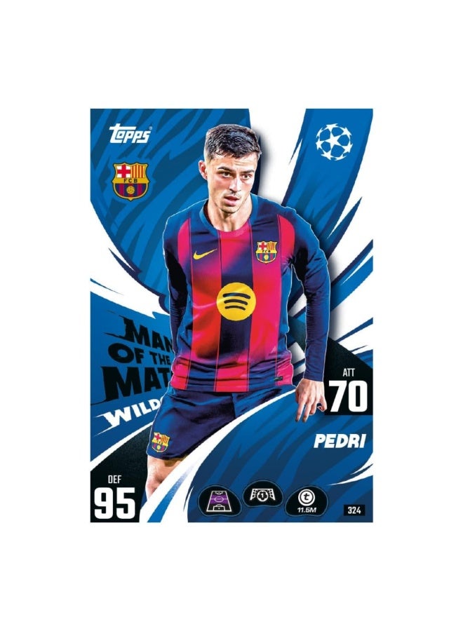Topps Match Attax UCC 2025/2026 Collectible Football Trading Cards, Mega Tin "Centurions" with 45 Cards + 3 Exclusive Limited Edition Cards, Officially Licensed Product - Image 2